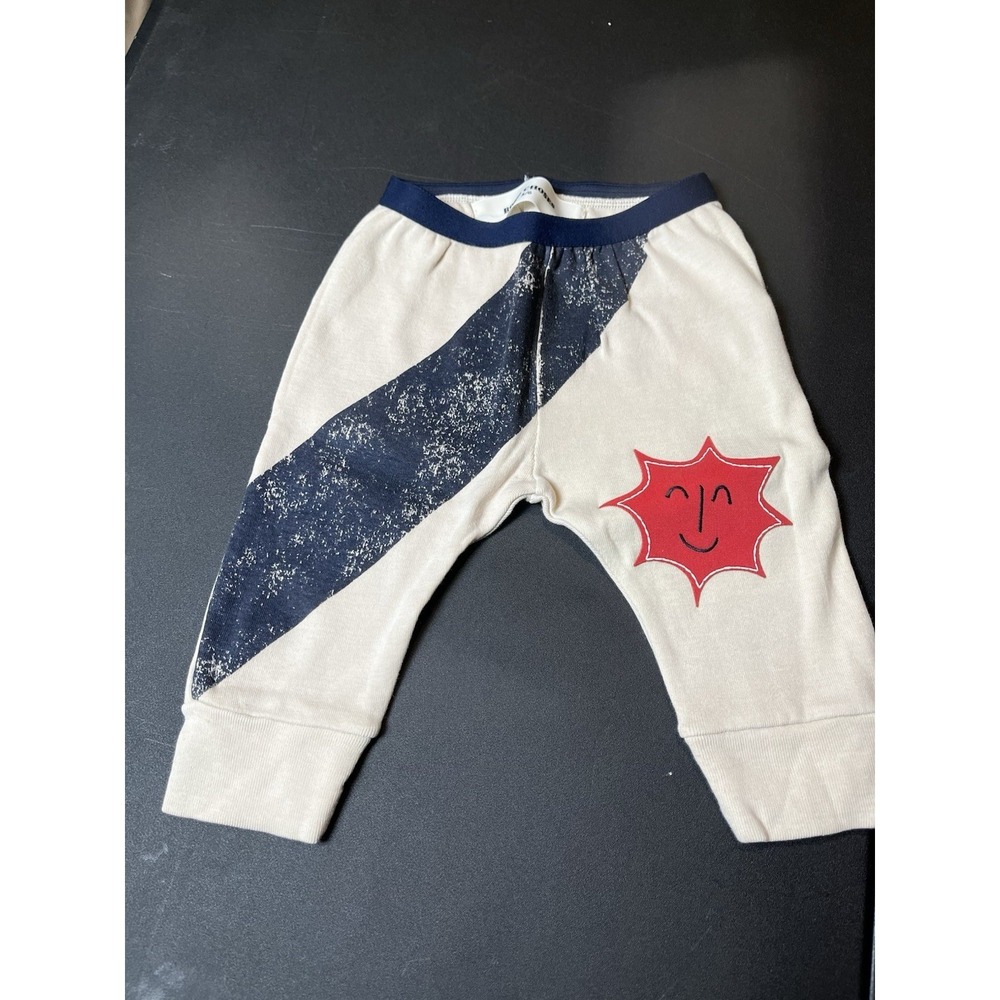 Bobo Choses Star And Stripe Leggings Baby Toddler 3-6 months Organic Cotton